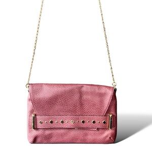 EUC- Sam & Libby Crossbody bag Maroon & Gold Embellishments